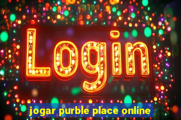 jogar purble place online